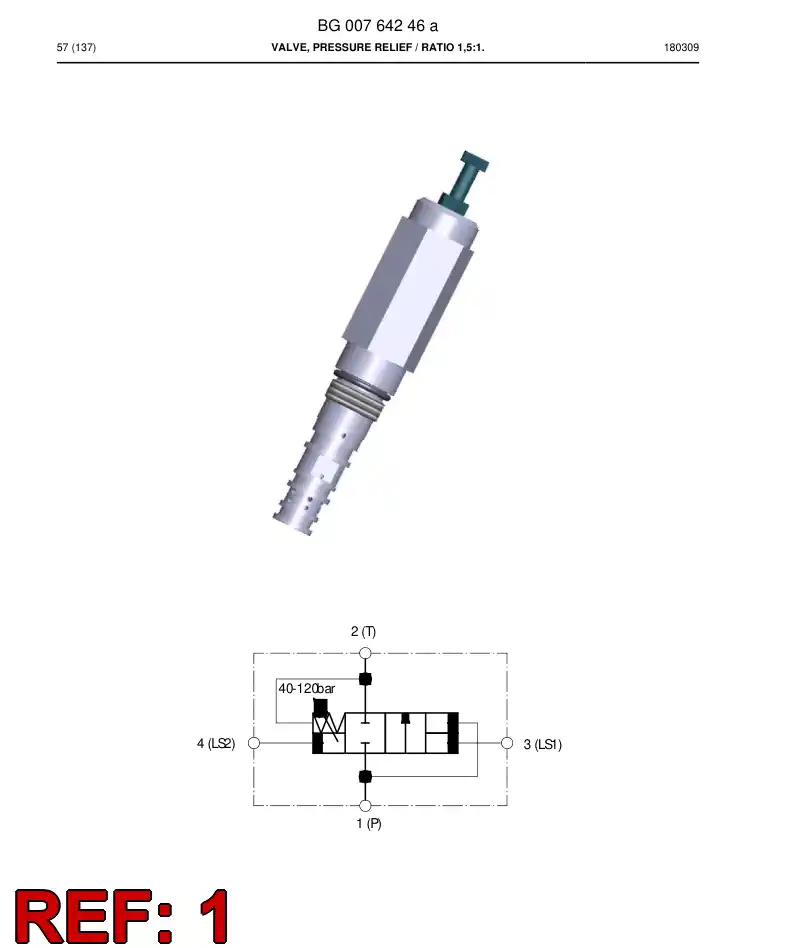 BG00800363a BG 008 003 63a Seal Kit - Sandvik Technical Drawing