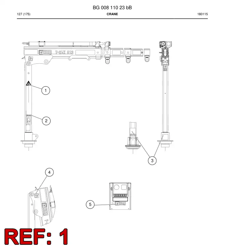 BG00811318a BG 008 113 18a Base - Sandvik Technical Drawing