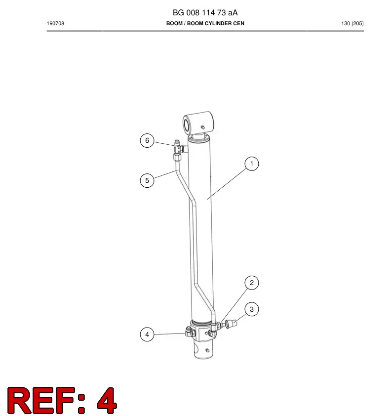 BG00811477a BG 008 114 77a Connector, Right-Angle - Sandvik Technical Drawing
