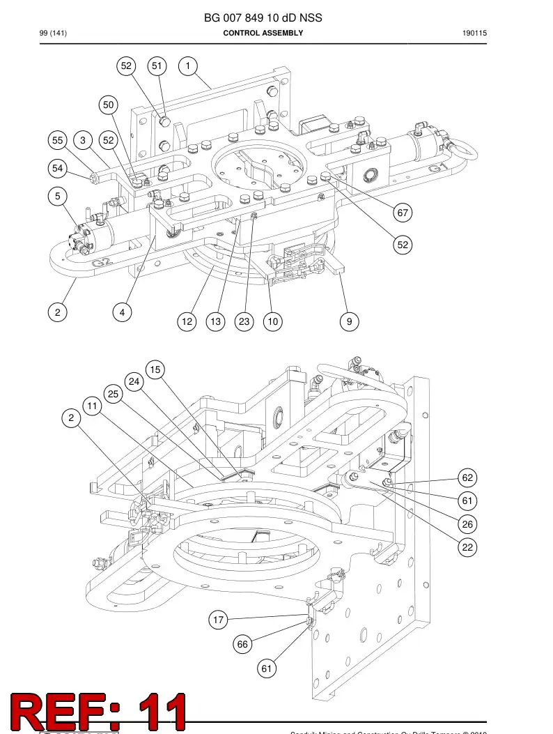 BG00812412a BG 008 124 12a Plate - Sandvik Technical Drawing