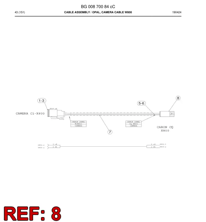 BG00818638a BG 008 186 38a Connector - Sandvik Technical Drawing