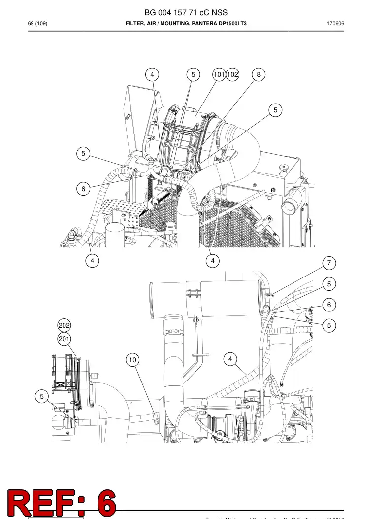 BG00824777a BG 008 247 77a Pipe - Sandvik Technical Drawing