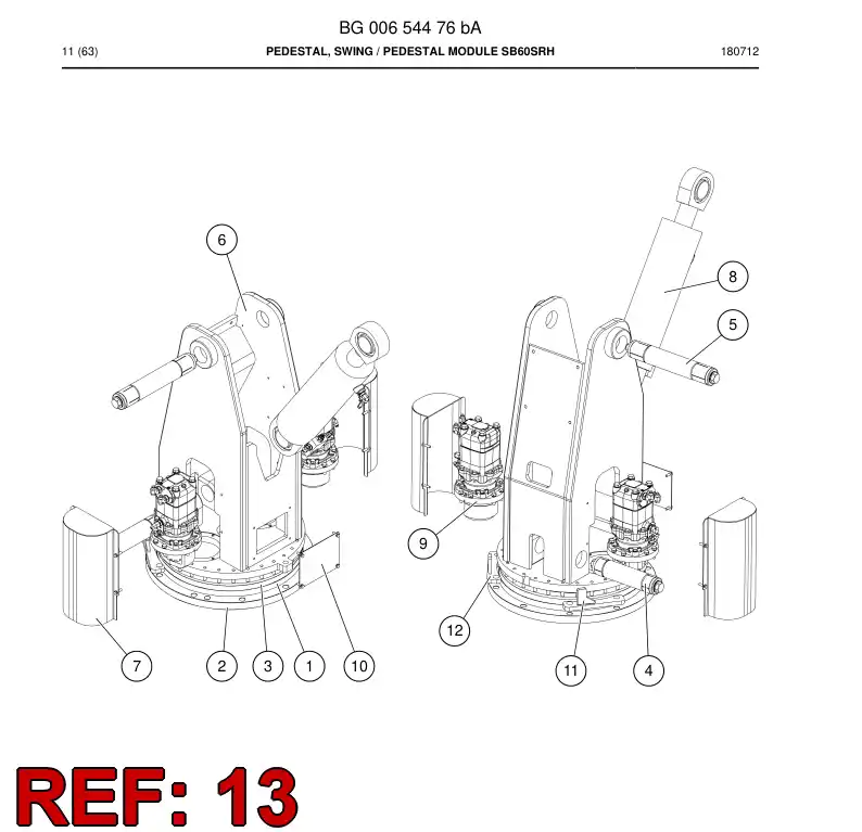 BG00835160a BG 008 351 60a Stopper - Sandvik Technical Drawing