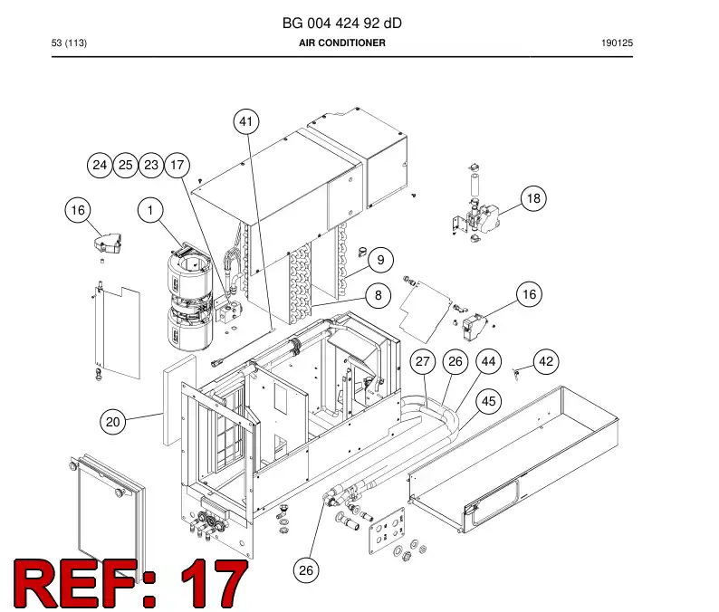 BG00837519a BG 008 375 19a Block, Valve - Sandvik Technical Drawing