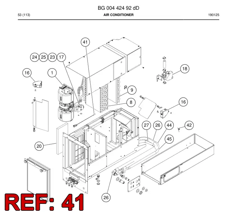 BG00837600a BG 008 376 00a Sensor - Sandvik Technical Drawing