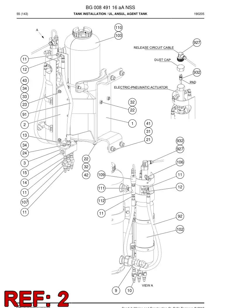BG00849160a BG 008 491 60a SOPORTE - Sandvik Technical Drawing