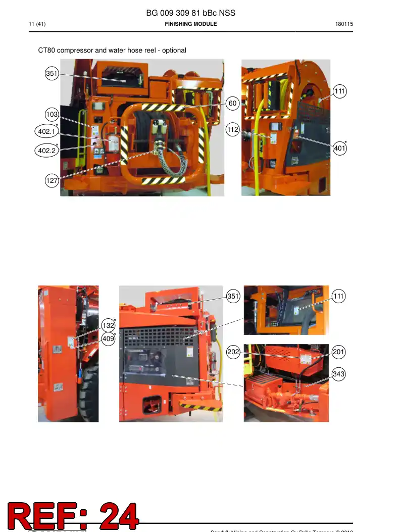 BG00851041c BG 008 510 41c Set - Sandvik Technical Drawing