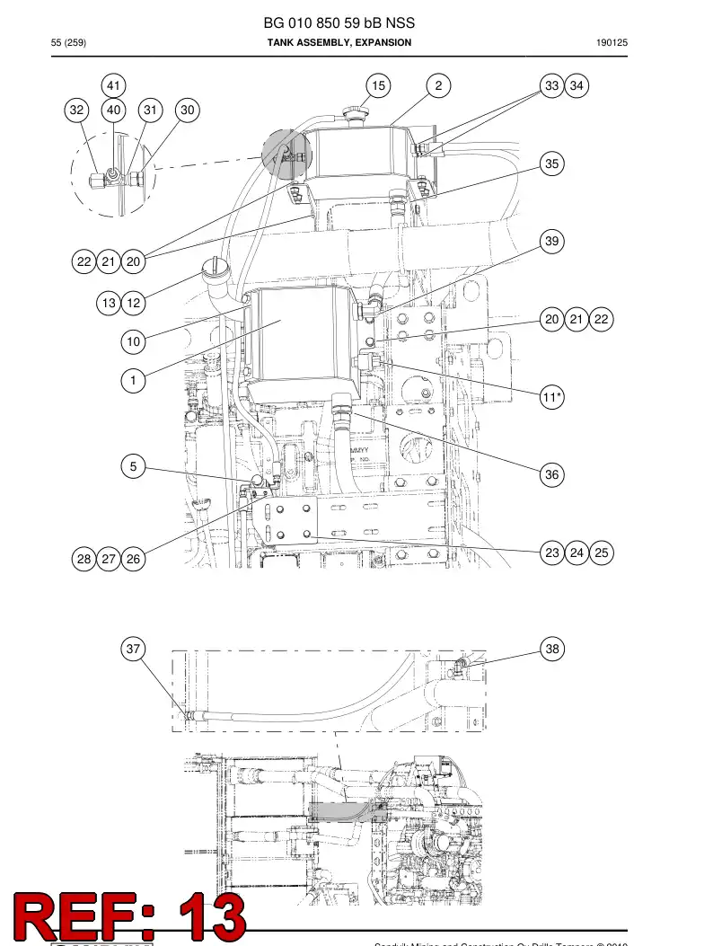 BG00854699b BG 008 546 99b Cap - Sandvik Technical Drawing