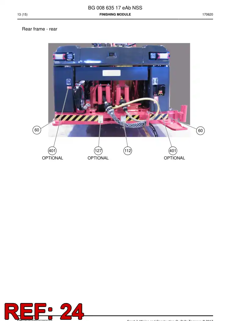 BG00856060b BG 008 560 60b Set - Sandvik Technical Drawing