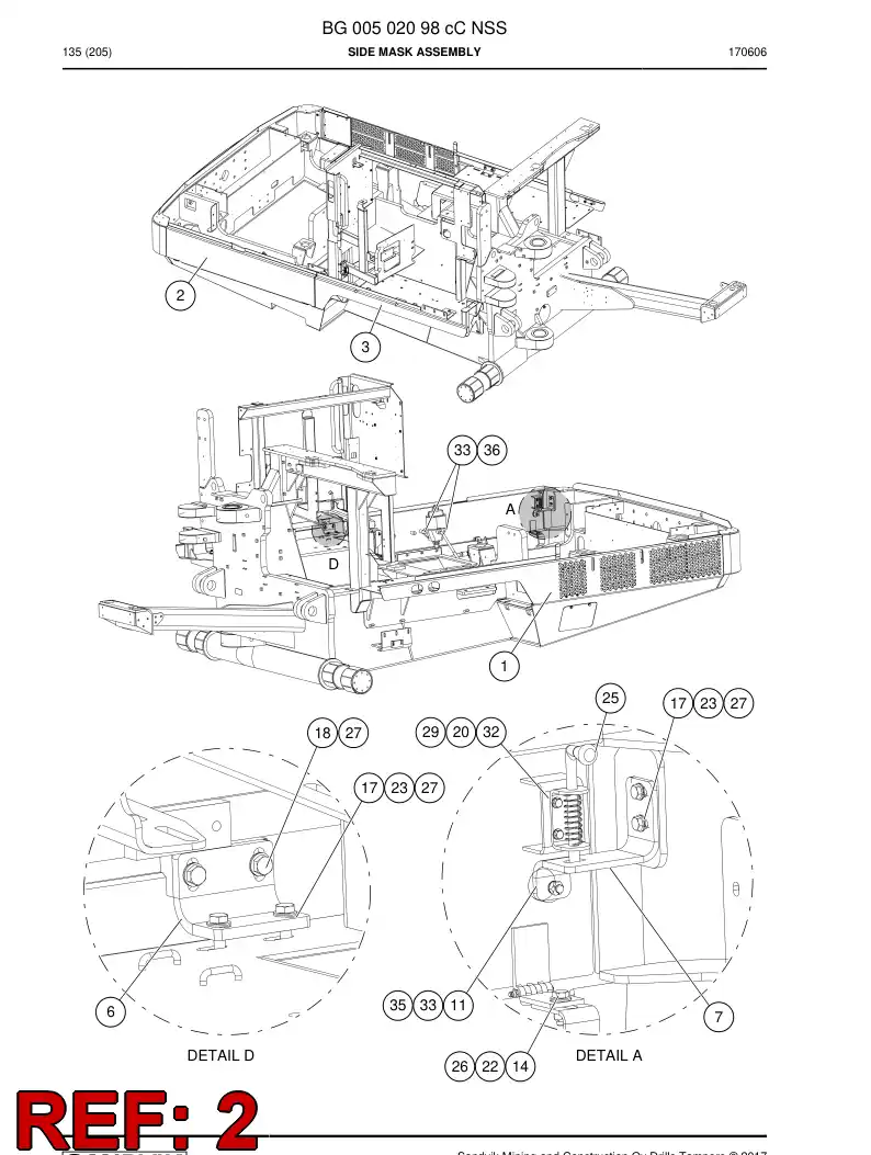 BG00856220a BG 008 562 20a Plate, Side - Sandvik Technical Drawing