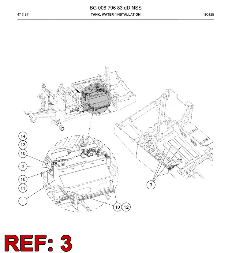 BG00859319a BG 008 593 19a Sheet, Rubber - Sandvik Technical Drawing