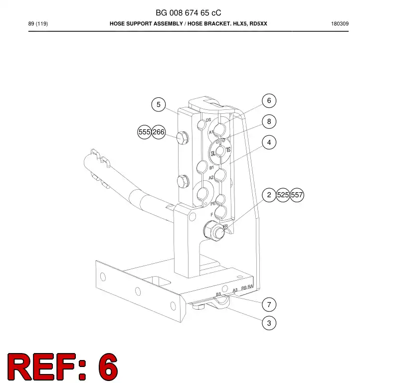BG00867588b BG 008 675 88b Adapter - Sandvik Technical Drawing