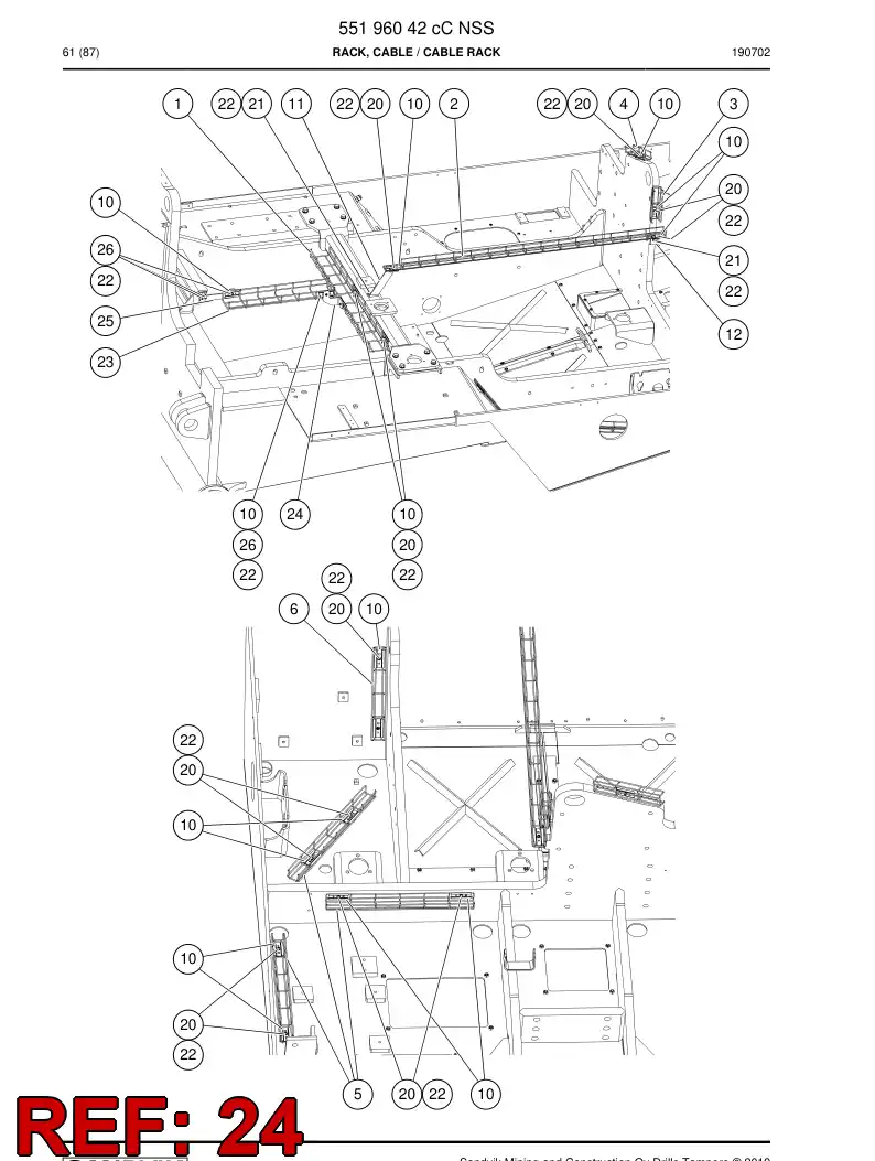 BG00869243a BG 008 692 43a Bracket - Sandvik Technical Drawing