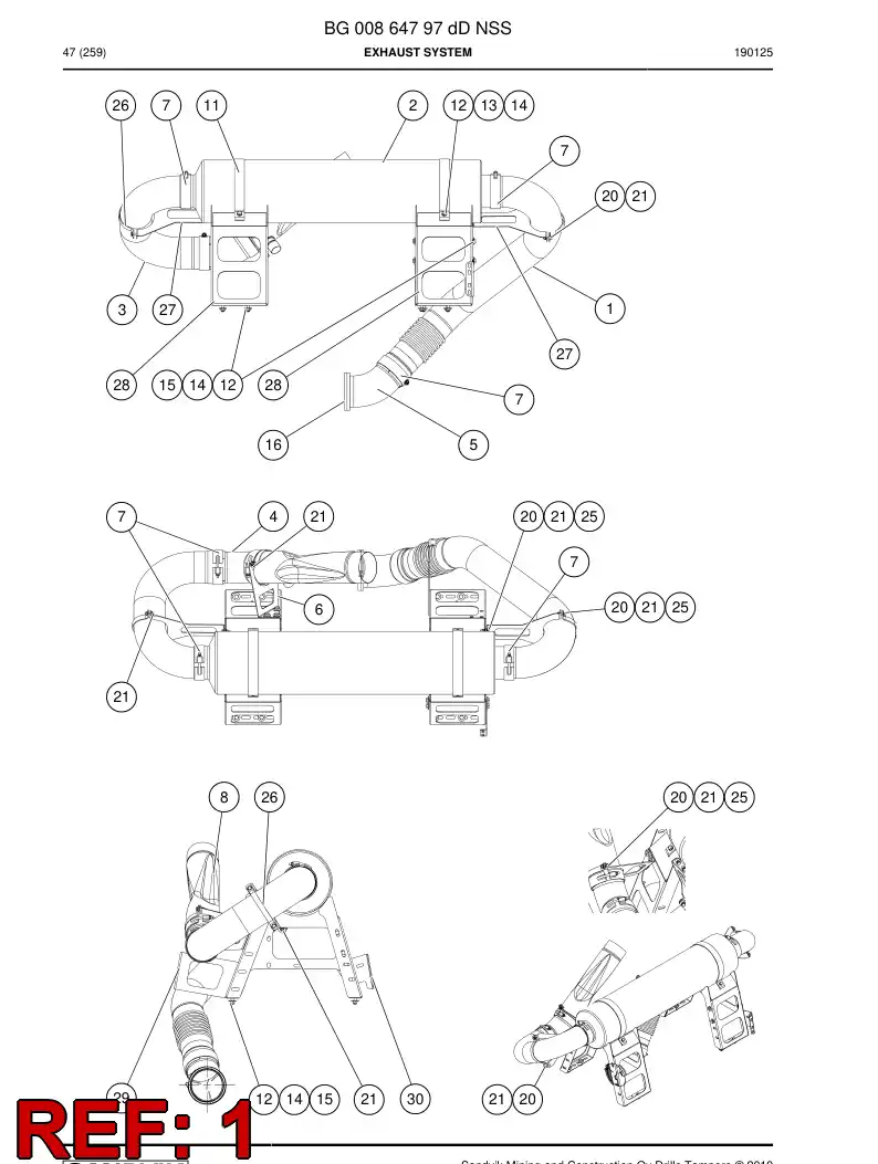 BG00870054a BG 008 700 54a Pipe - Sandvik Technical Drawing