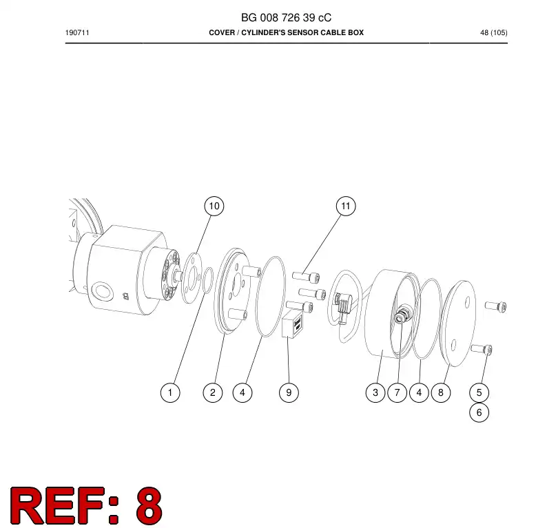 BG00872515b BG 008 725 15b Cover - Sandvik Technical Drawing