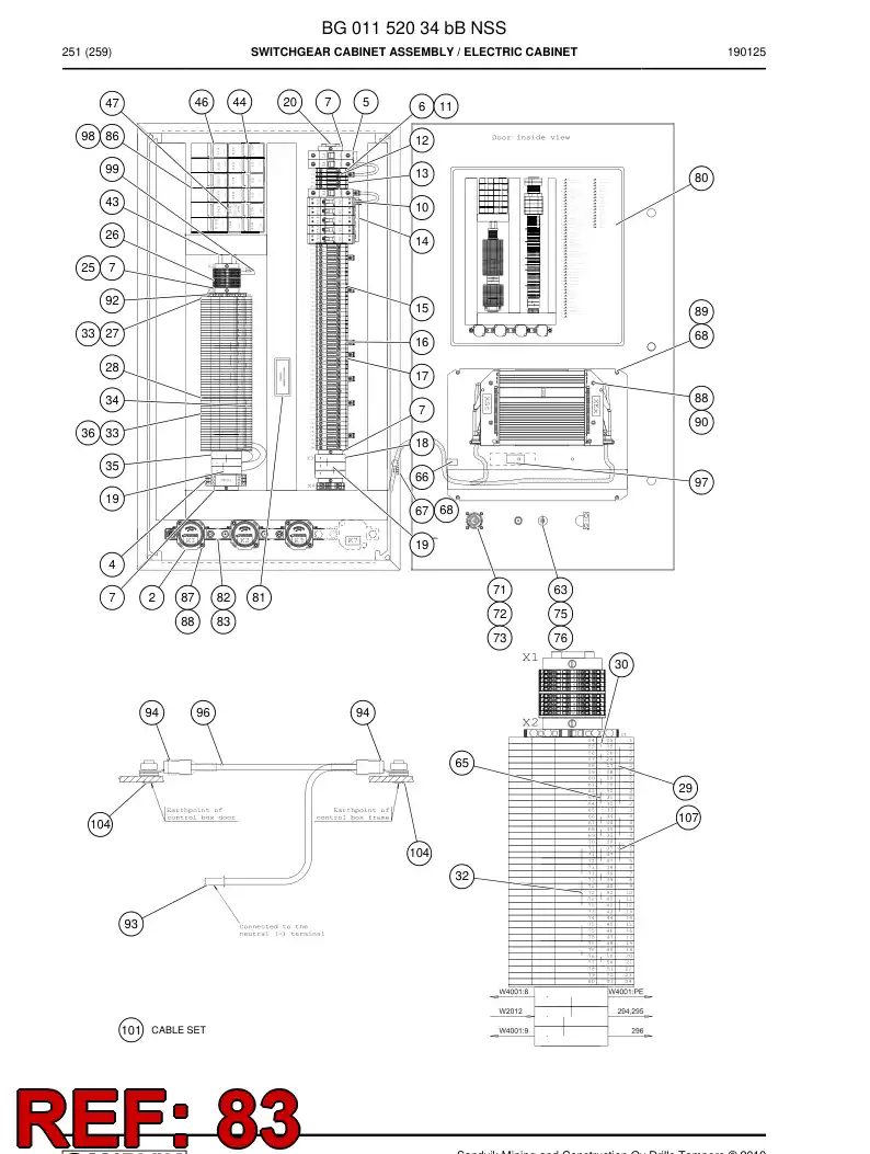 BG00876022a BG 008 760 22a Nut, Cap - Sandvik Technical Drawing