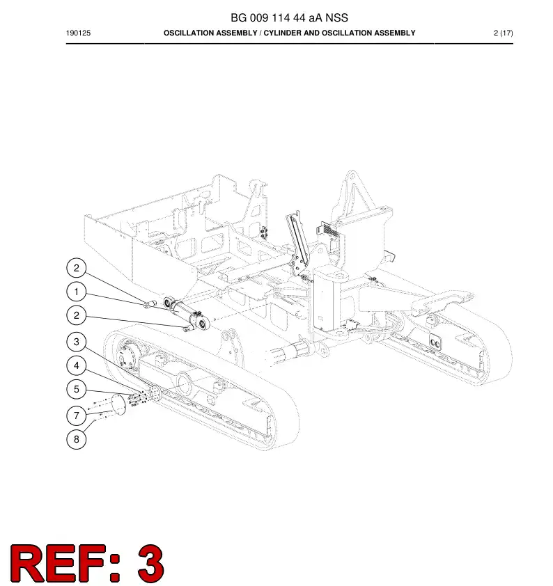 BG00891738b BG 008 917 38b Plate, Cover - Sandvik Technical Drawing
