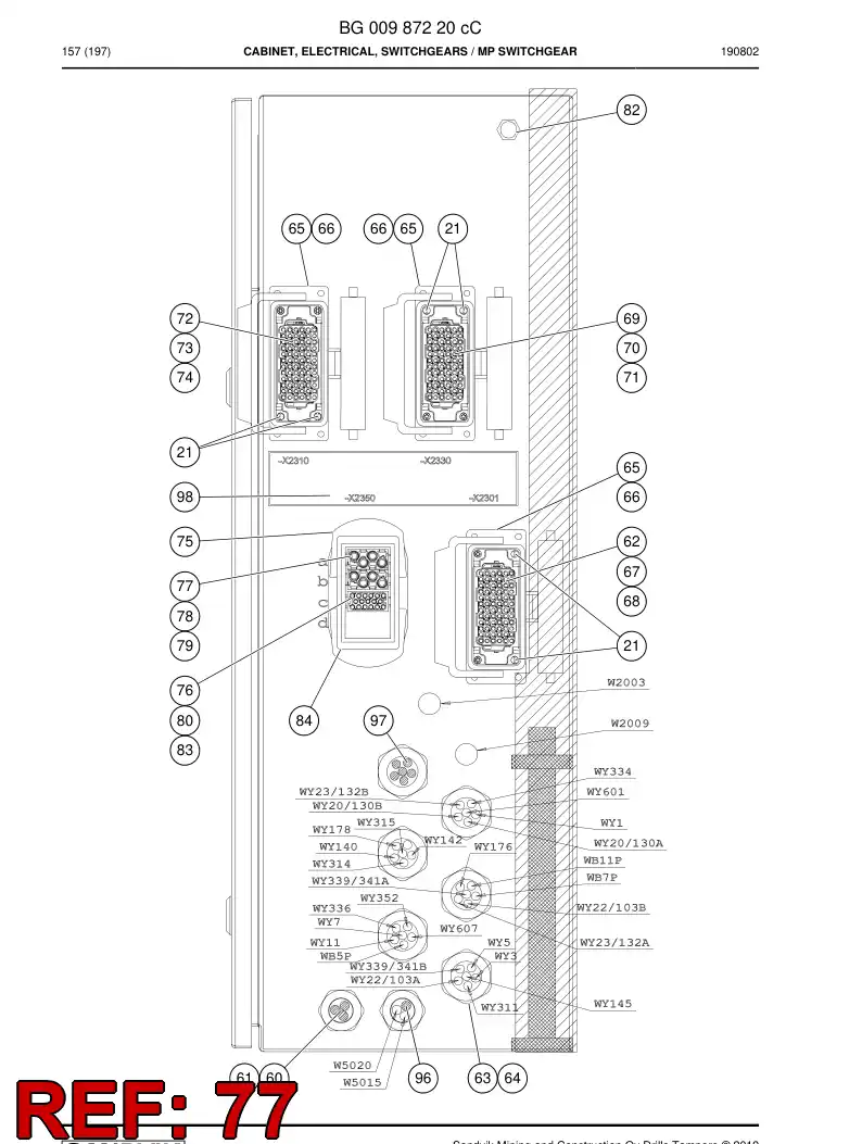 BG00897292a BG 008 972 92a Contact, Female - Sandvik Technical Drawing