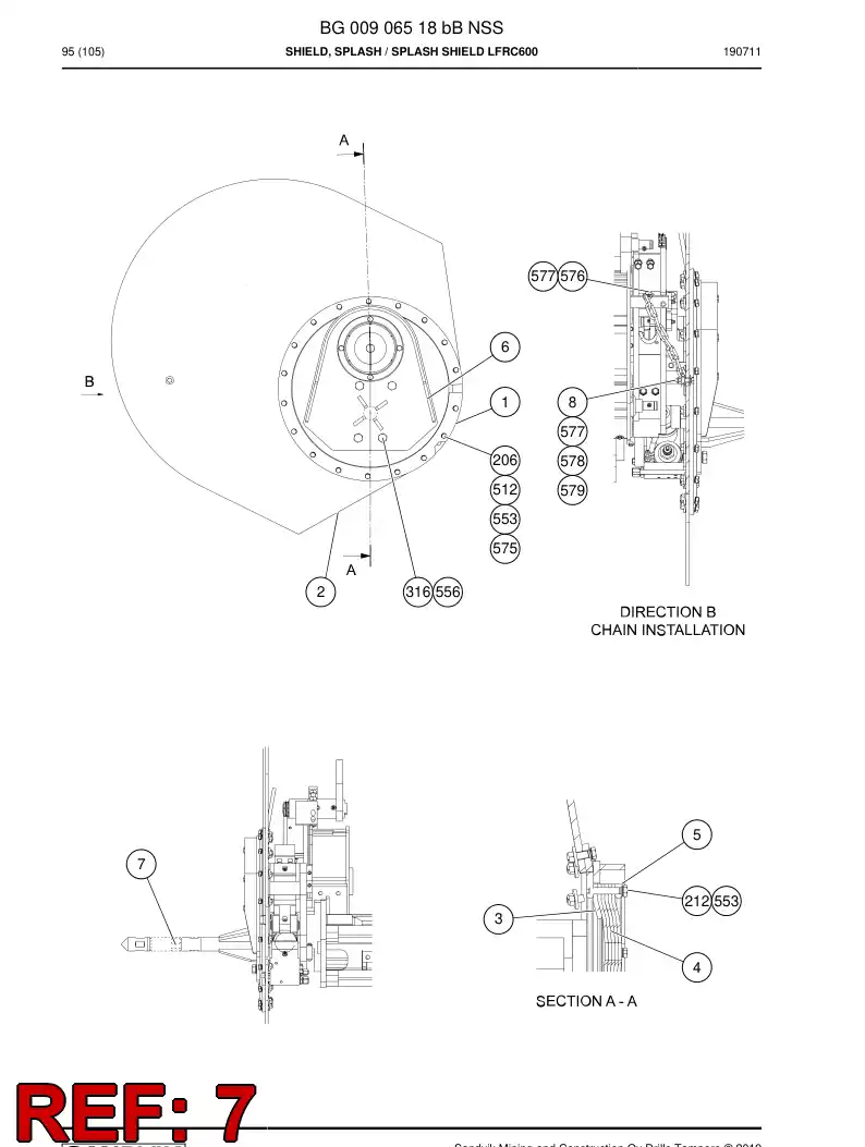 BG00904372a BG 009 043 72a Stud - Sandvik Technical Drawing