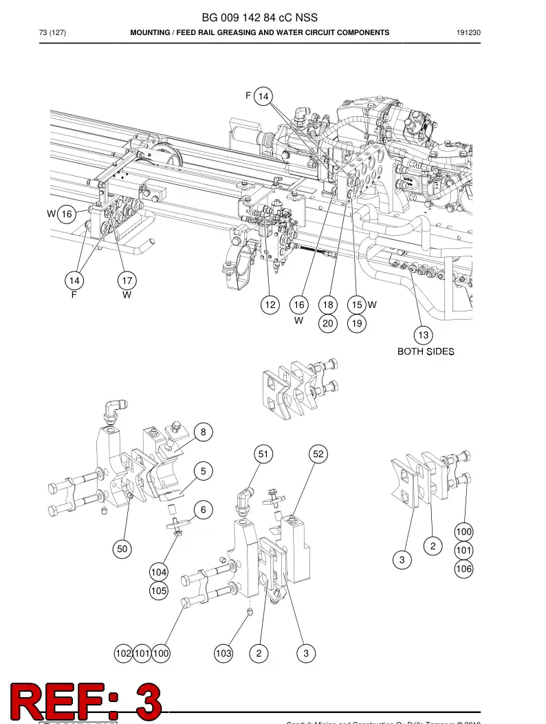 BG00909395b BG 009 093 95b Seal - Sandvik Technical Drawing