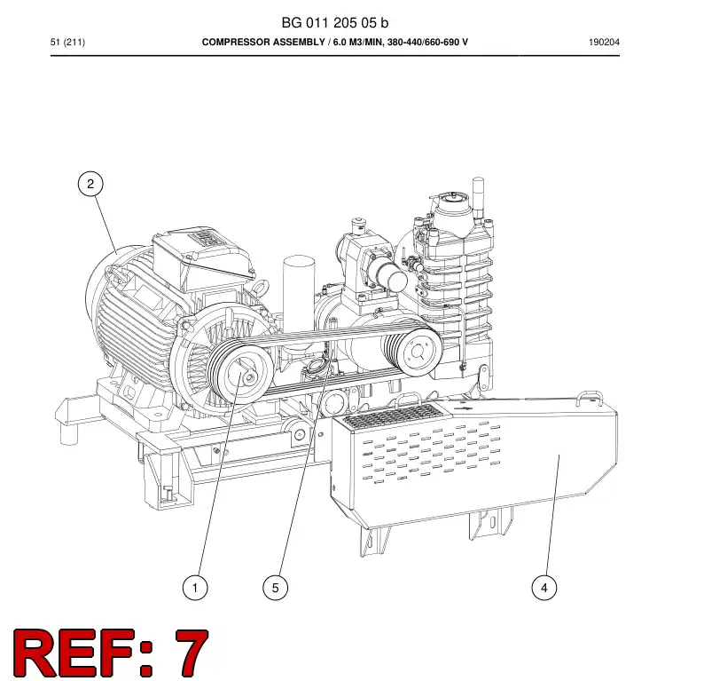 BG00911104a BG 009 111 04a KIT DE MANTENIMIENTO - Sandvik Technical Drawing