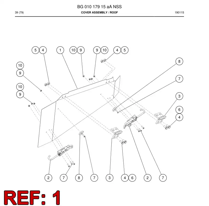 BG00911140b BG 009 111 40b Cover - Sandvik Technical Drawing