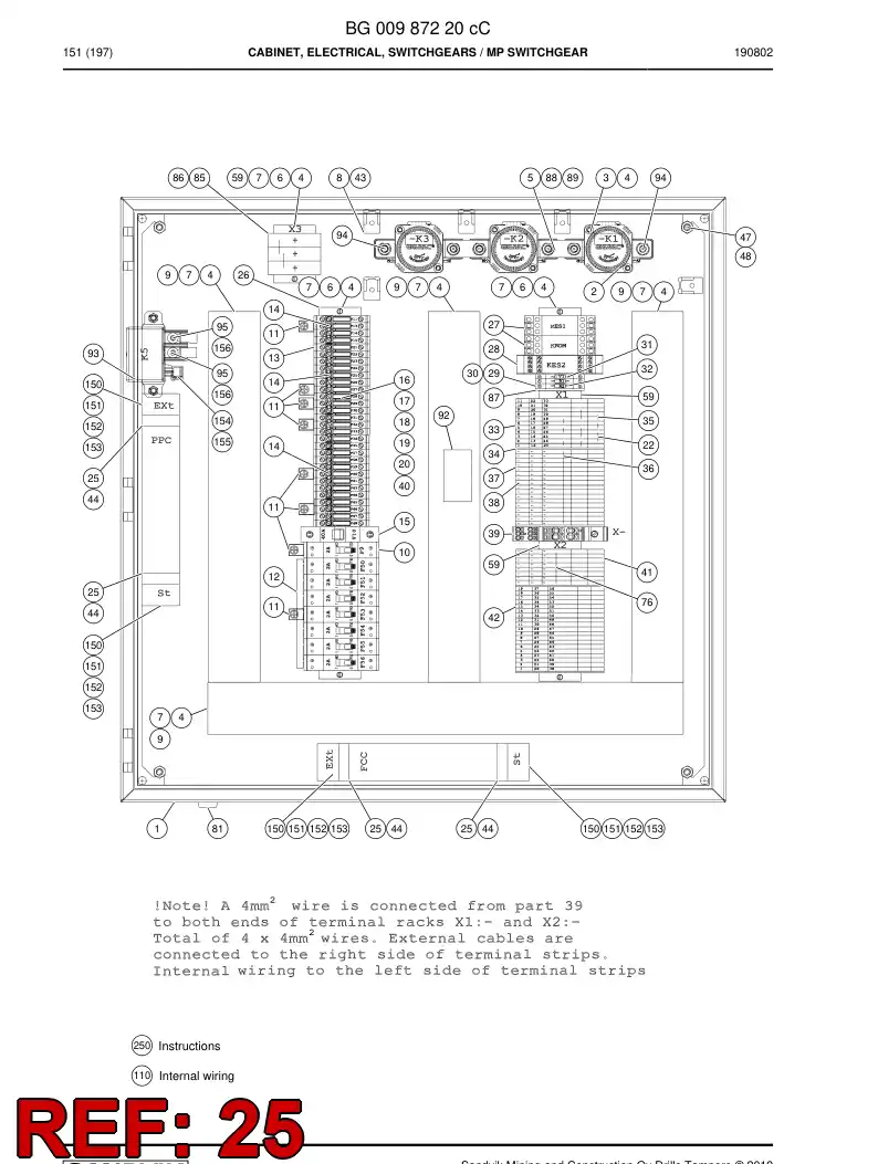 BG00923340a BG 009 233 40a Spacer - Sandvik Technical Drawing