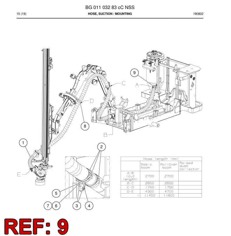 BG00923568a BG 009 235 68a Shrink Wrap - Sandvik Technical Drawing