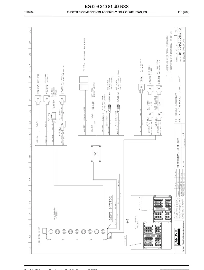 BG00925607a BG 009 256 07a ENCAPSULADO, ACERO INOXIDABLE - Sandvik Technical Drawing