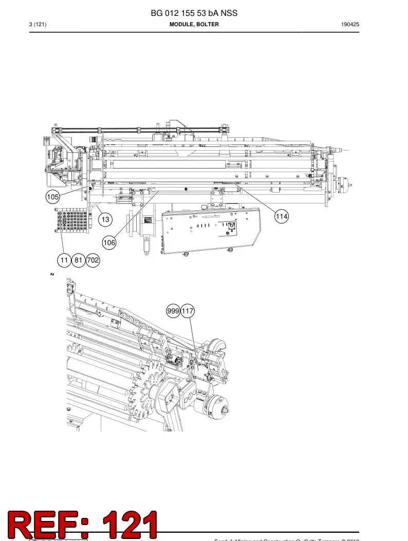 BG00934969a BG 009 349 69a Guide - Sandvik Technical Drawing