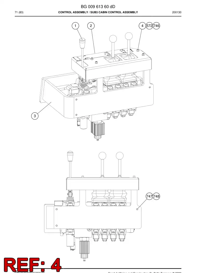 BG00936707c BG 009 367 07c Cover - Sandvik Technical Drawing