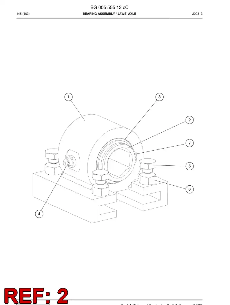 BG00939121b BG 009 391 21b Bushing - Sandvik Technical Drawing