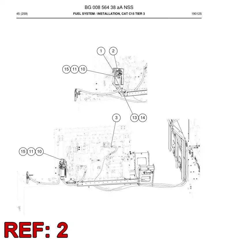 BG00950465a BG 009 504 65a Bracket - Sandvik Technical Drawing