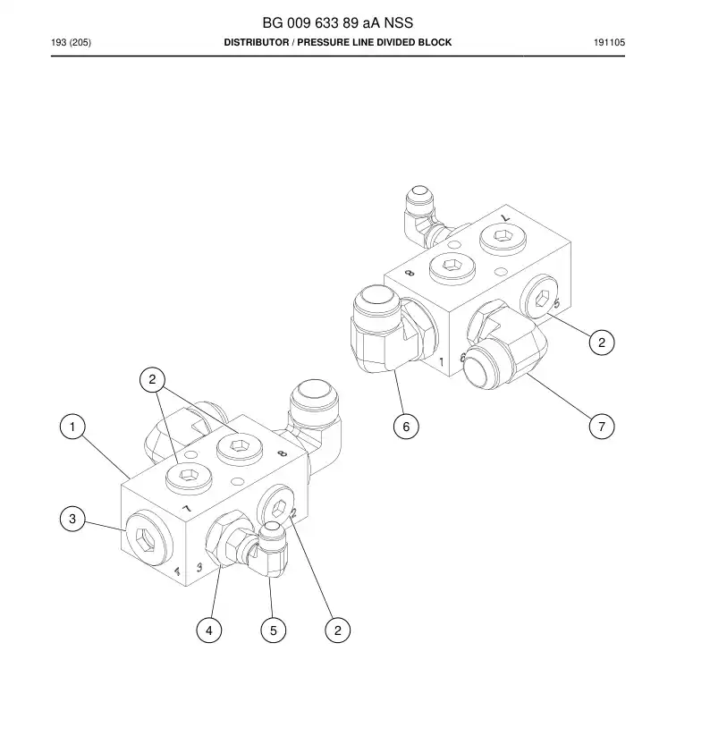 BG00963389a BG 009 633 89a Distributor - Sandvik Technical Drawing