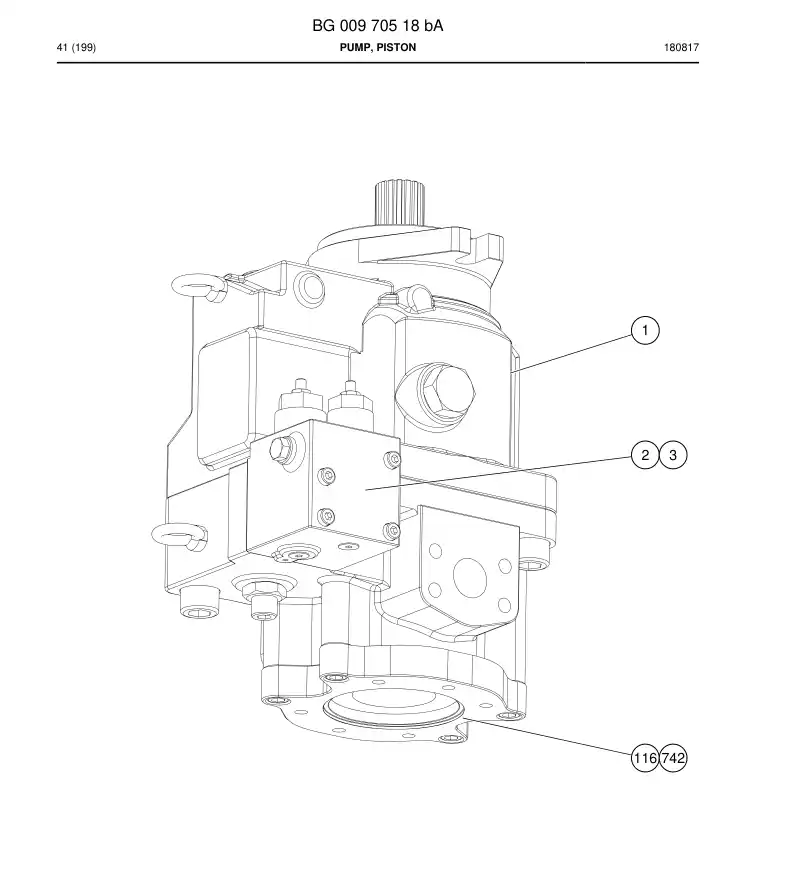 BG00970570b BG 009 705 70b Regulator - Sandvik Technical Drawing