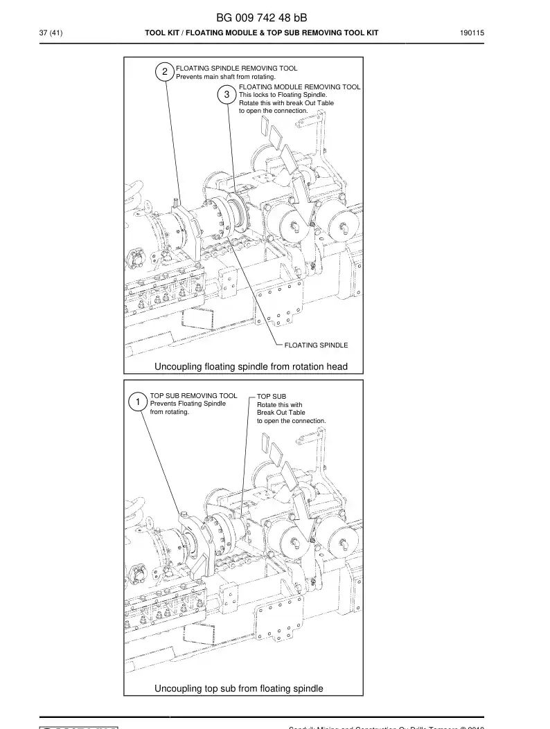 BG00974248b BG 009 742 48b Tool Kit - Sandvik Technical Drawing