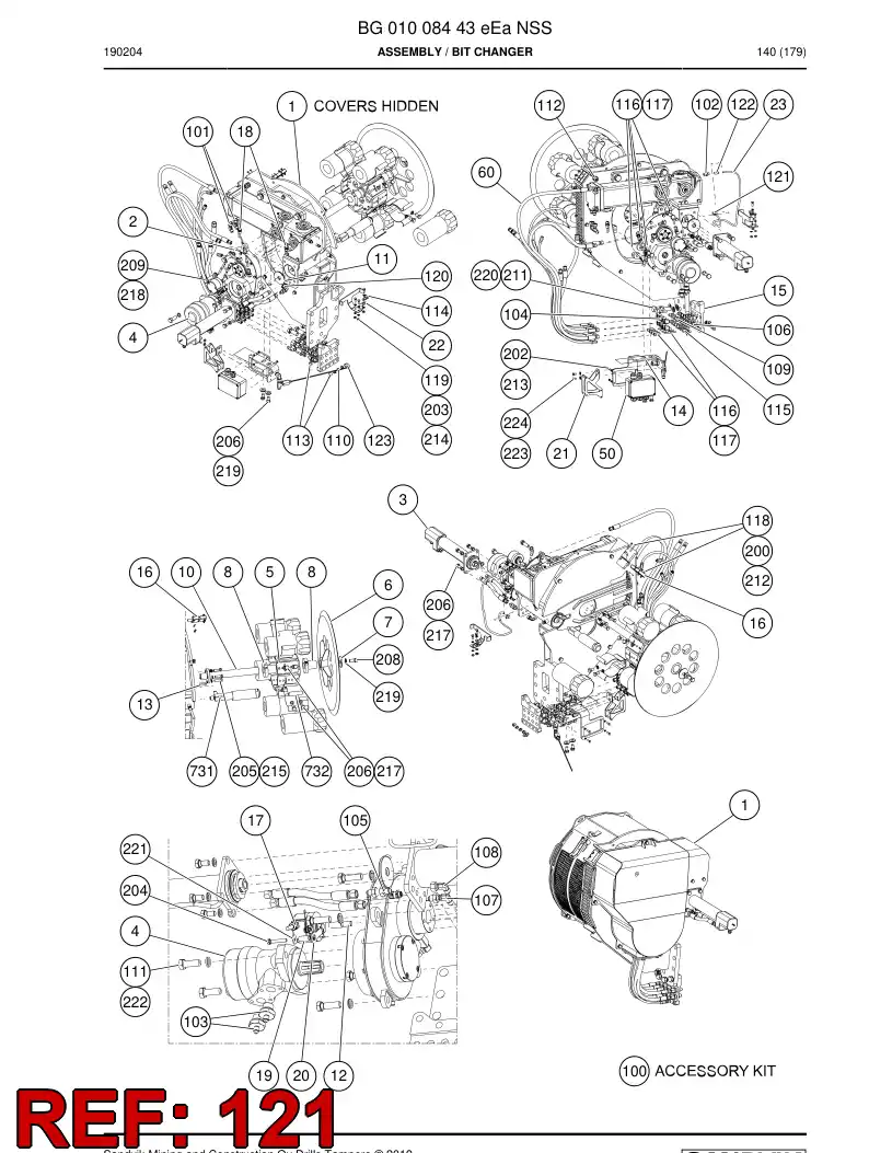 BG00988252a BG 009 882 52a SWIVEL NUT ELBOW FITTING - Sandvik Technical Drawing