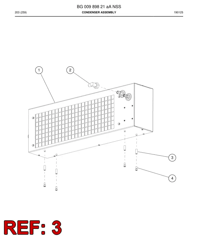 BG00990231a BG 009 902 31a Spacer - Sandvik Technical Drawing
