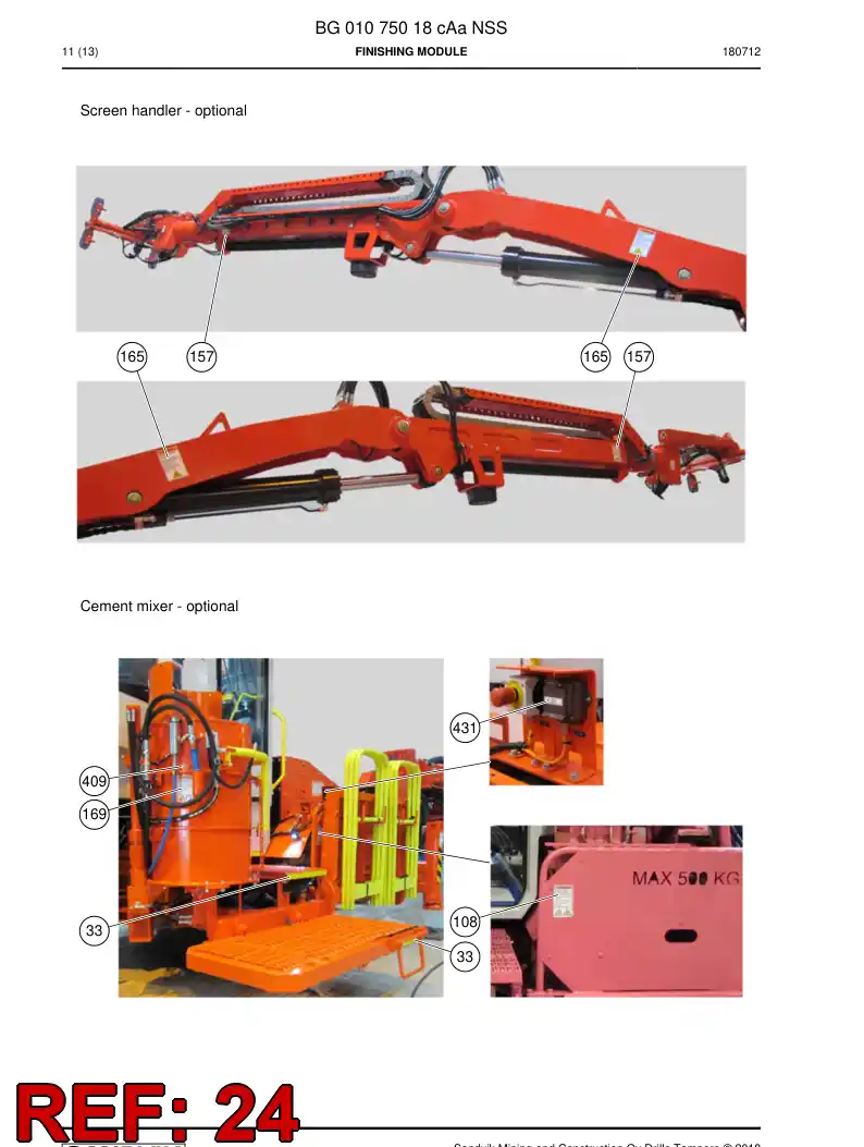 BG00991728a BG 009 917 28a Set - Sandvik Technical Drawing