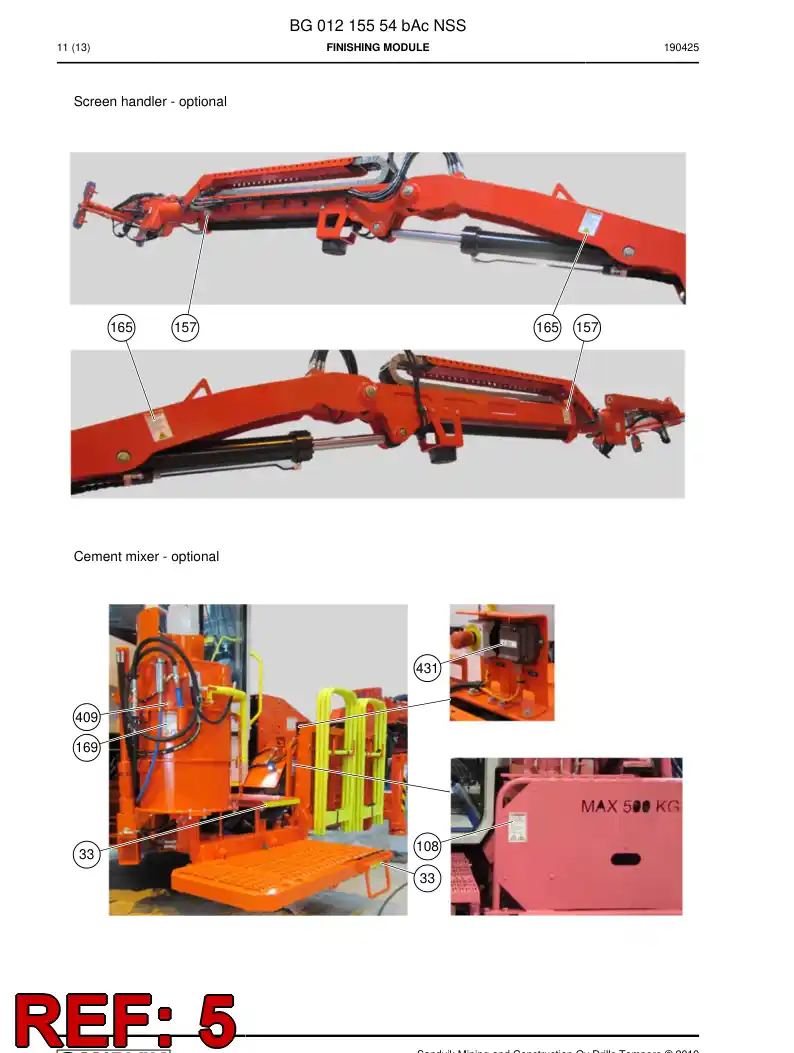 BG00991728c BG 009 917 28c Set - Sandvik Technical Drawing