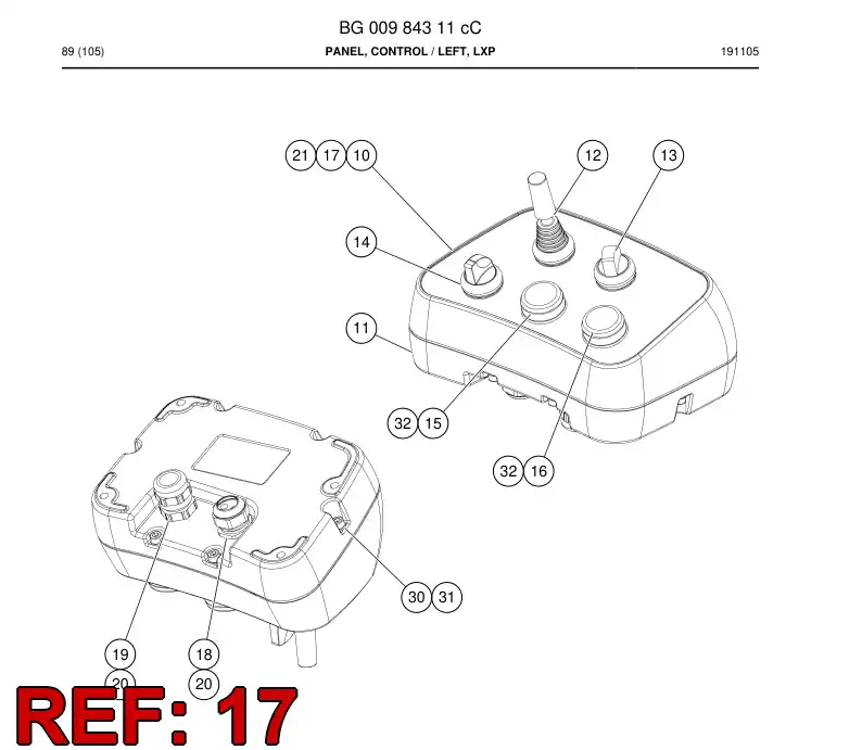 BG00993248b BG 009 932 48b Decal - Sandvik Technical Drawing
