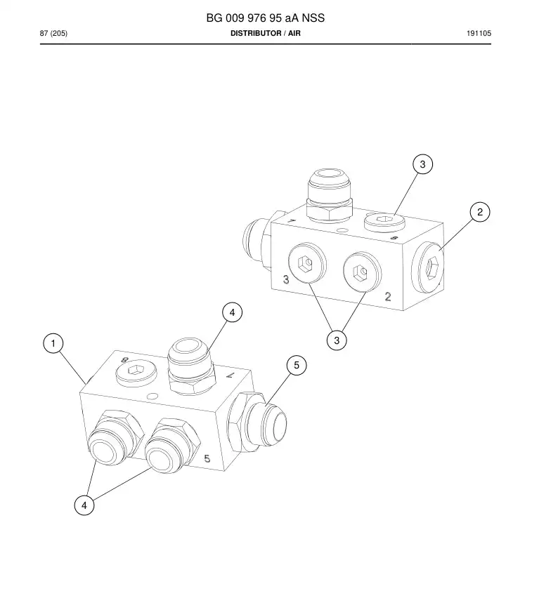 BG00997695a BG 009 976 95a Distributor - Sandvik Technical Drawing