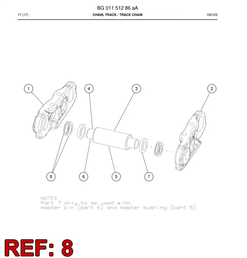 BG01004490a BG 010 044 90a Cover, Dust - Sandvik Technical Drawing
