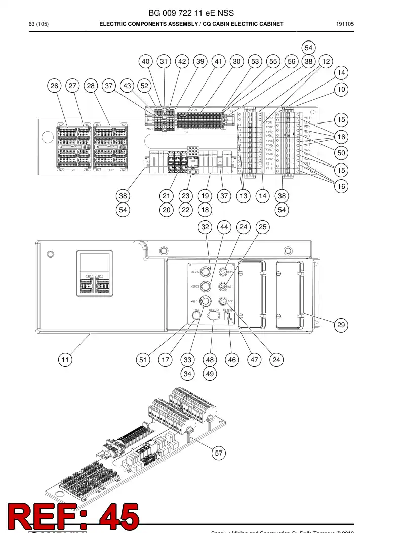 BG01006070c BG 010 060 70c Decal - Sandvik Technical Drawing