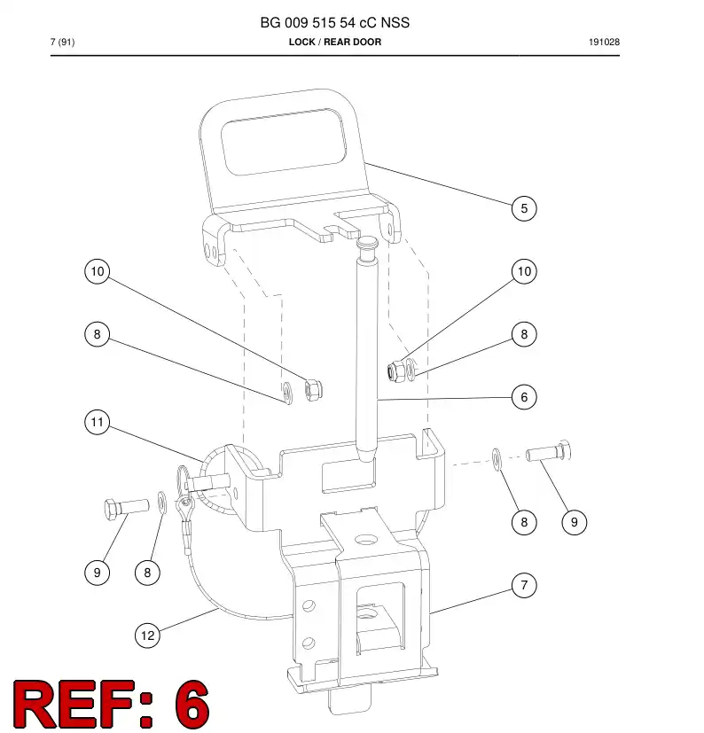 BG01010418b BG 010 104 18b Shaft - Sandvik Technical Drawing