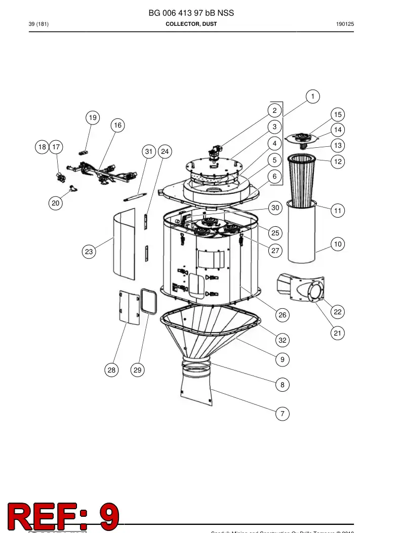 BG01013744a BG 010 137 44a Cone - Sandvik Technical Drawing