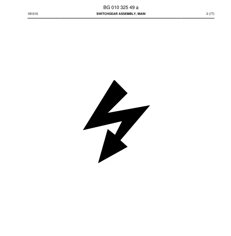 BG01032554a BG 010 325 54a Instruction, Wiring - Sandvik Technical Drawing
