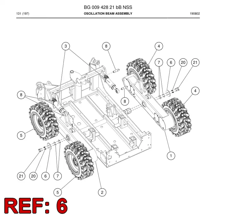 BG01040354a BG 010 403 54a Flange, Mounting - Sandvik Technical Drawing