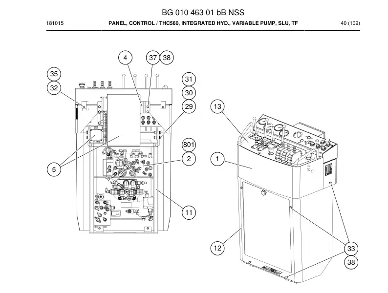 BG01046301c BG 010 463 01c PRING, CONTROL - Sandvik Technical Drawing