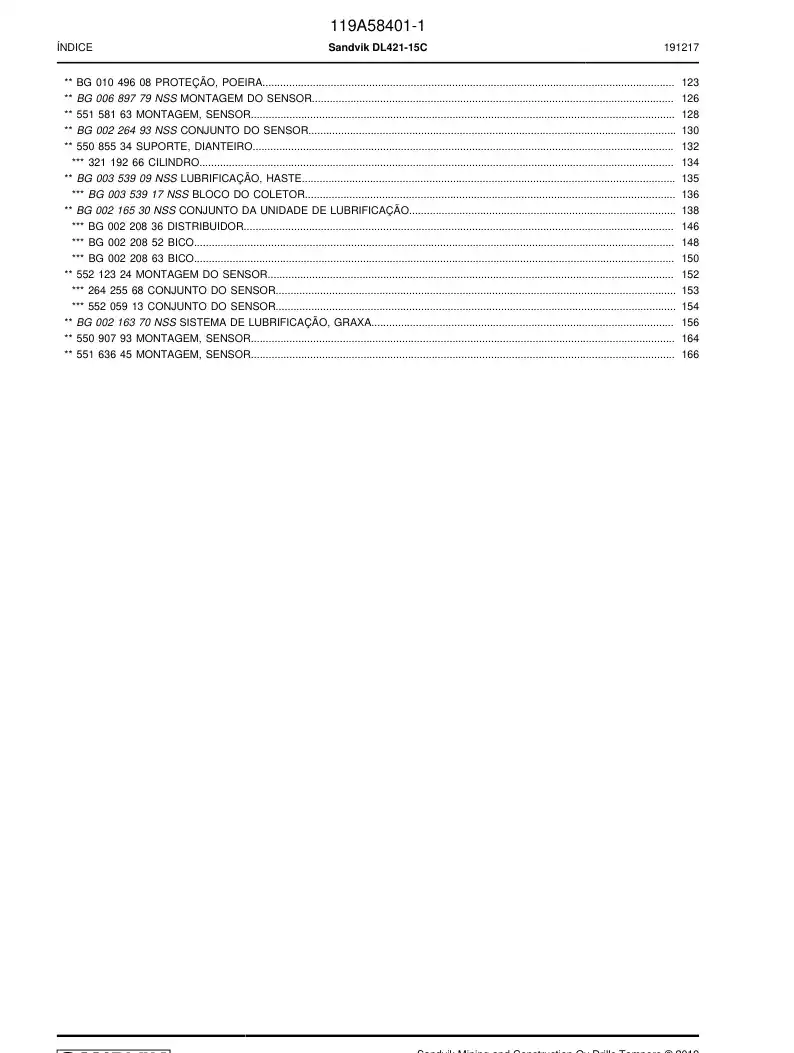 BG01049608c BG 010 496 08c PROTEO, POEIRA - Sandvik Technical Drawing